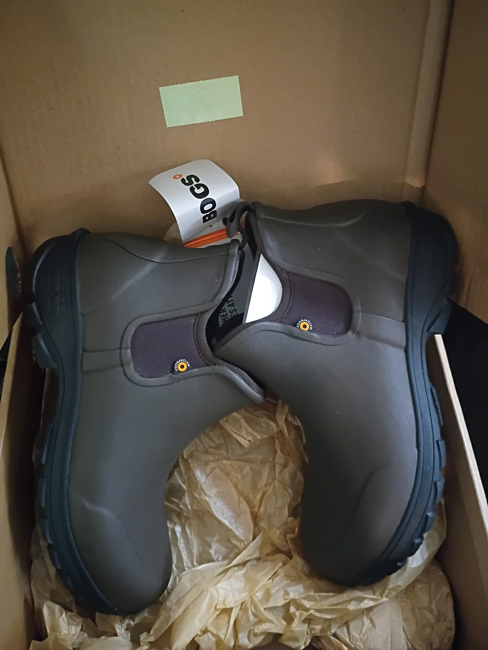 Bogs Sauvie Slip-On Boot Men's Waterproof Boots US 7